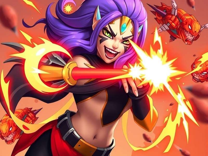 Supernova Blaze March Combat Scene